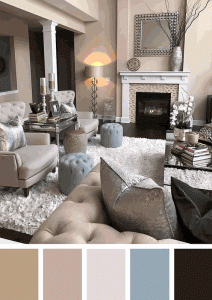 مشاوره ترکیب رنگ اجزای دکوراسیون داخلی