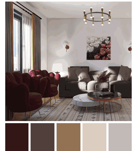 رنگ بندی دکوراسیون داخلی