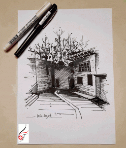 آموزش گام به گام اسکیس