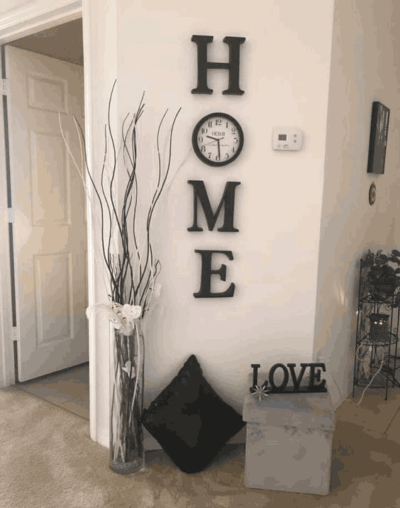 آموزش تکنیک هایی برای تزیین دیوار