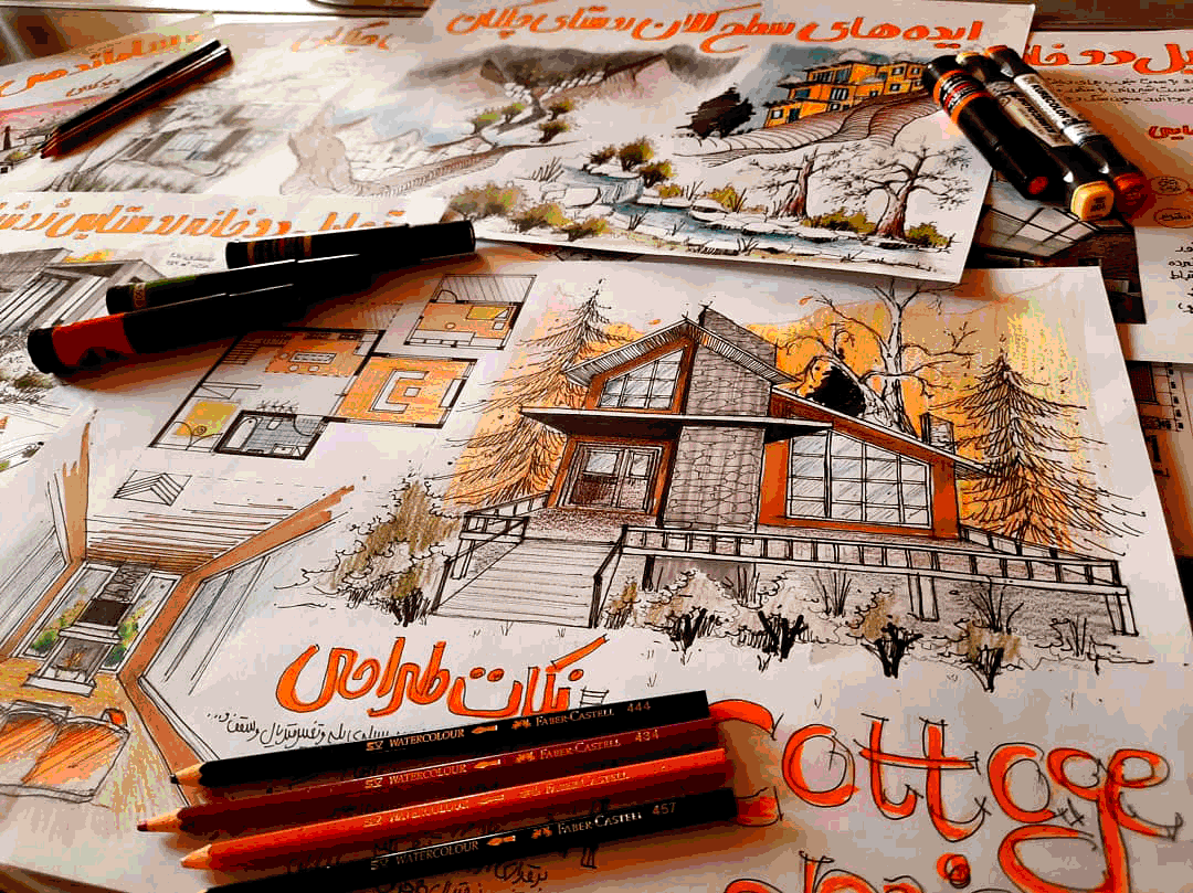 آموزش شیت بندی معماری