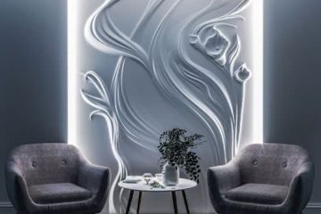 آموزش نقش برجسته با گچ