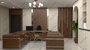 طراحی داخلی اتاق مدیریت