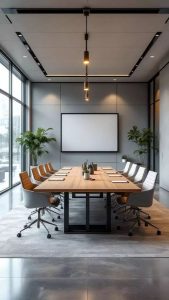 طراحی داخلی اتاق مدیریتی