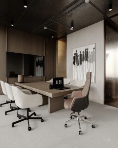 طراحی دکوراسیون اتاق مدیریت